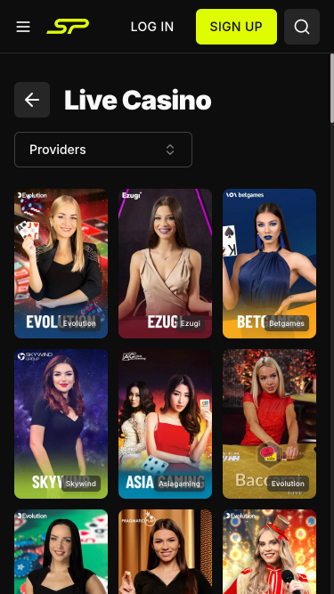 Stakeprix Casino Mobile Live Dealer