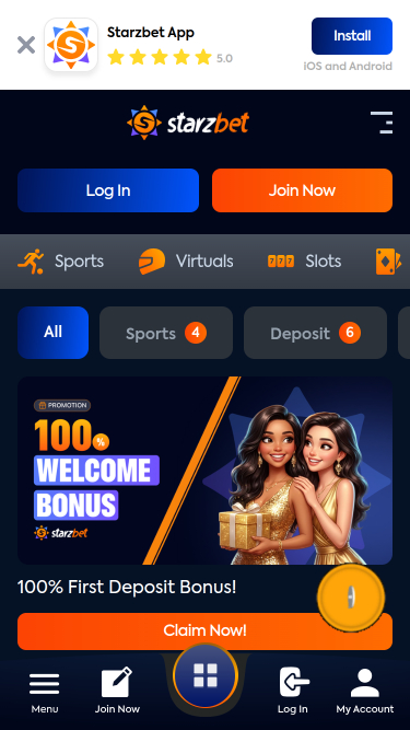 Мобильные акции казино Starzbet