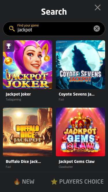 Jackpot mobile StayCasino