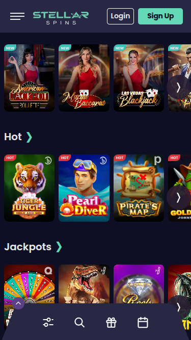 Giochi mobile di Stellar Spins