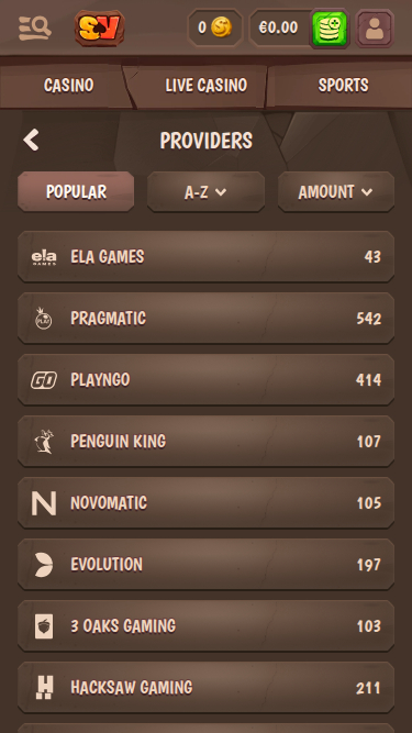 Mobile Spielentwickler von Stone Vegas Casino