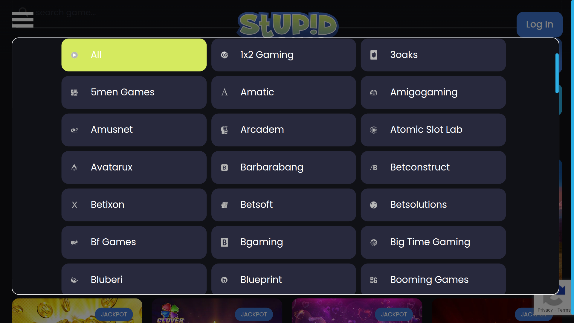 Développeurs de jeux de bureau de Stupid Casino