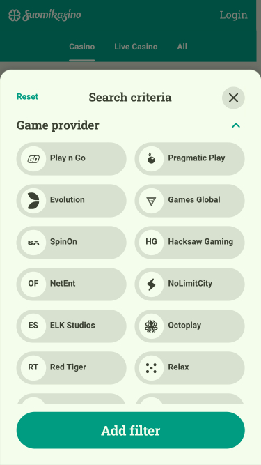 Développeurs de jeux mobiles SuomiKasino