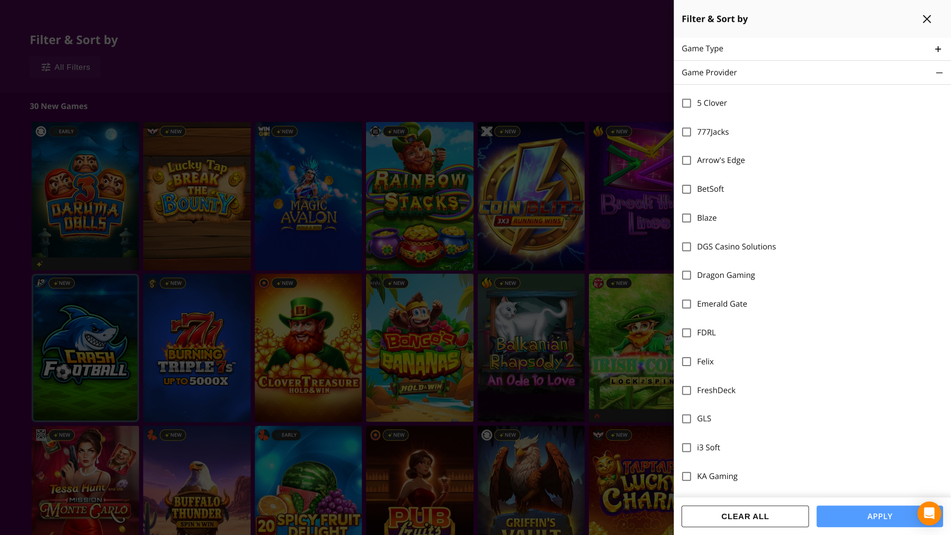 Développeurs de jeux de casino Super Slots pour ordinateur