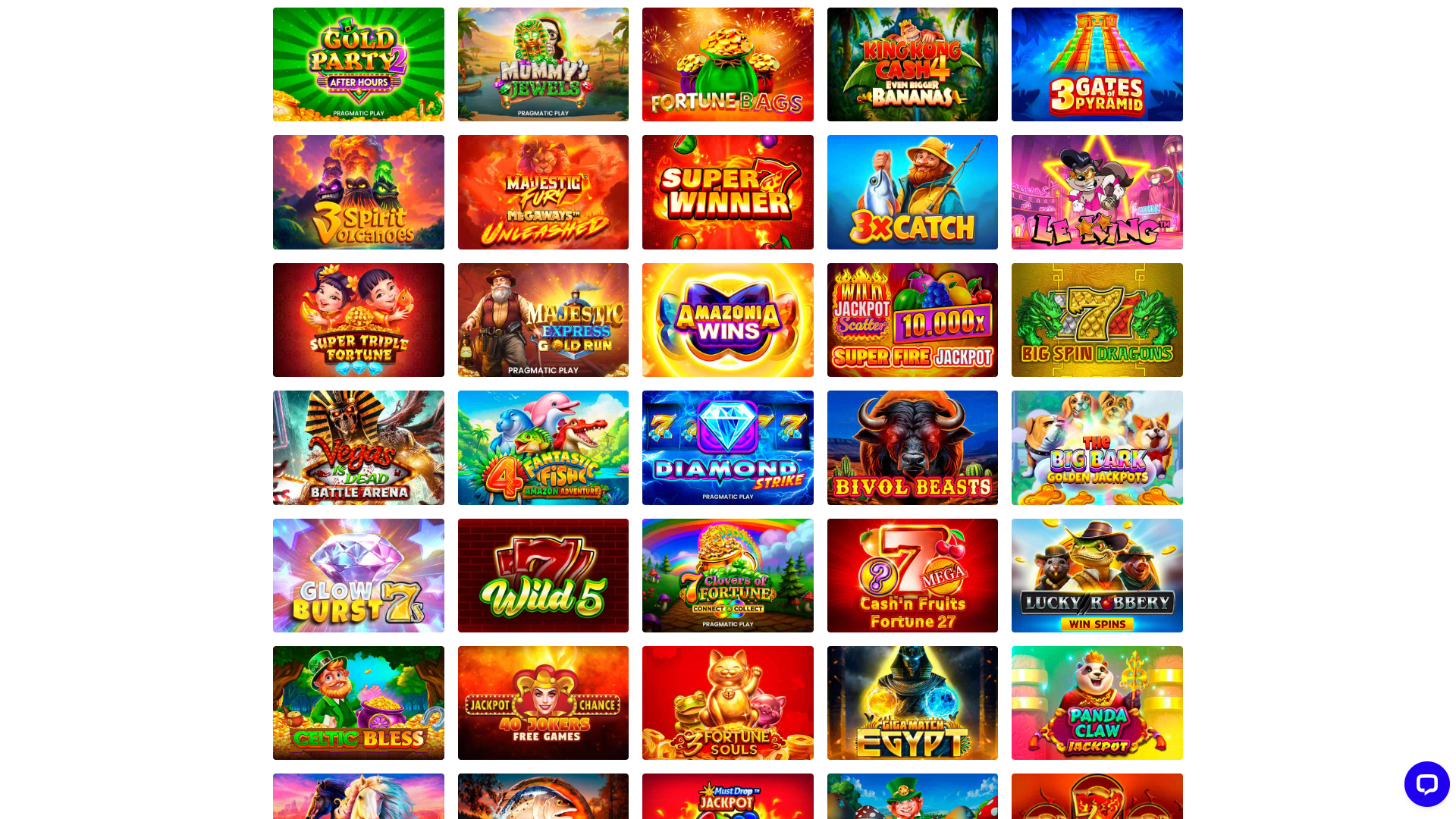 SuperCat Casino Desktop Jackpot