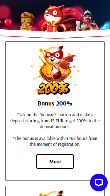 SuperCat Casino Mobile Bonuses