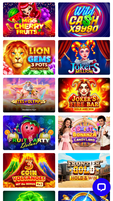 SuperCat Casino Mobile Games