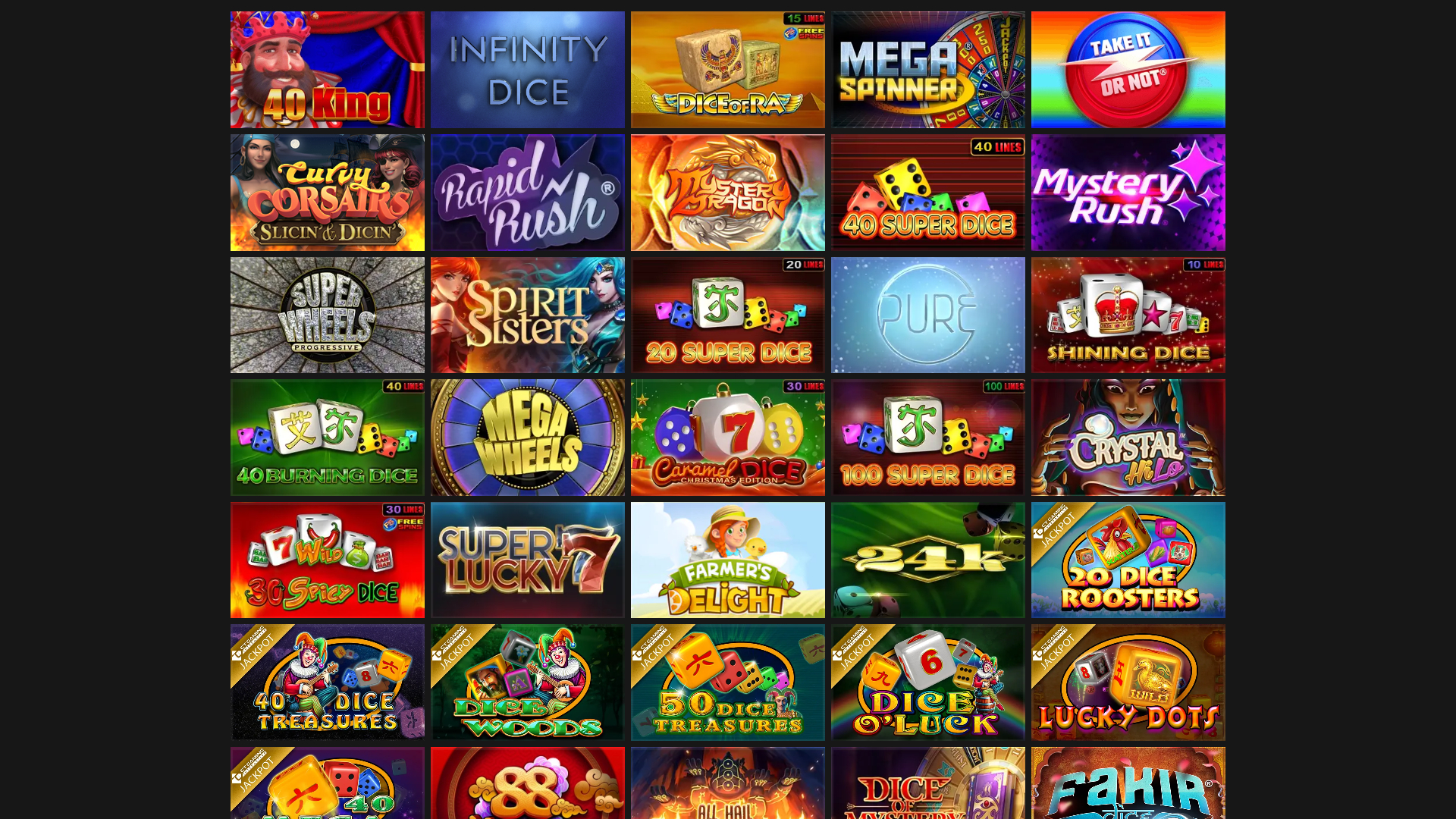 Jackpot de bureau de SuperGame Casino
