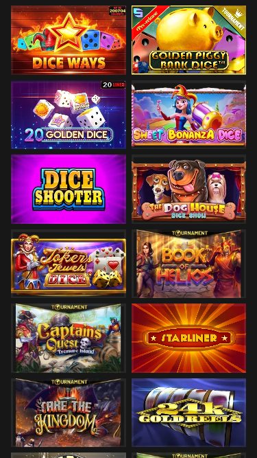 Jeux mobiles de SuperGame Casino