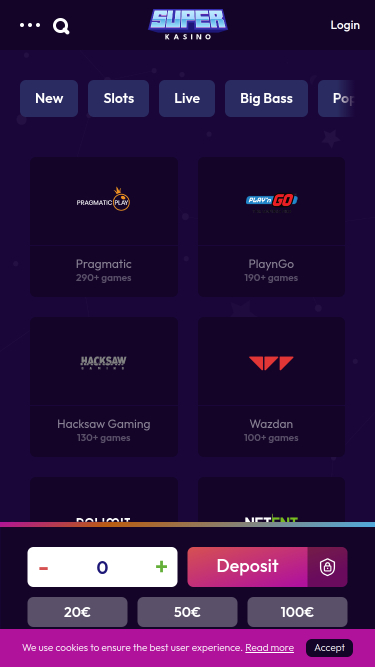Développeurs du jeu mobile Superkasino Casino