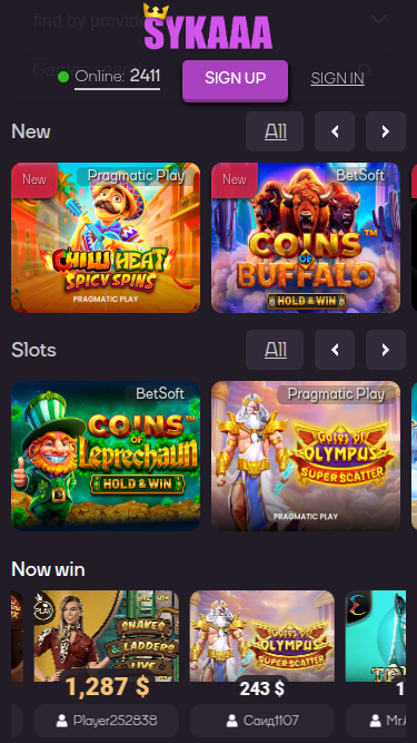 Jeux mobiles de Sykaaa