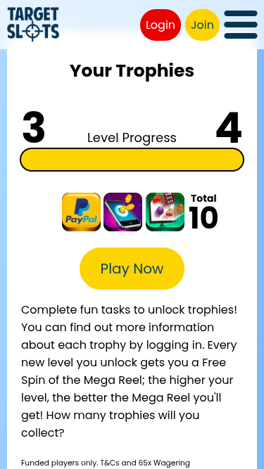 Target Slots Mobile Trophies
