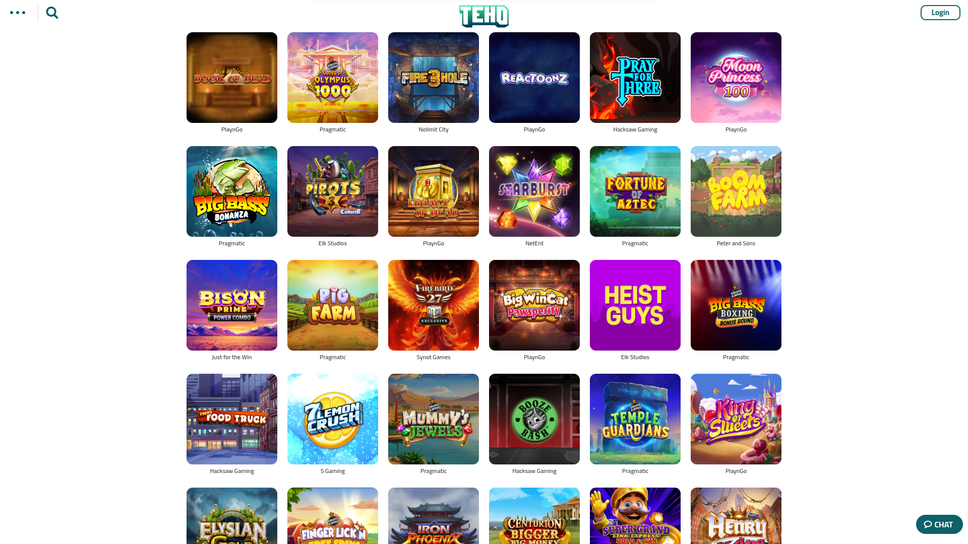 Juegos de escritorio de Teho Kasino