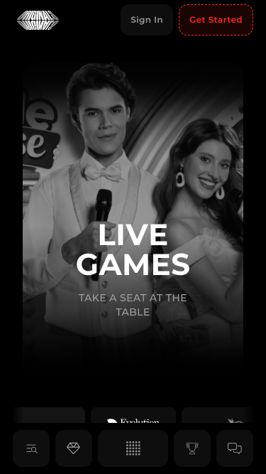 TheOriginals Casino Mobile Live Dealer