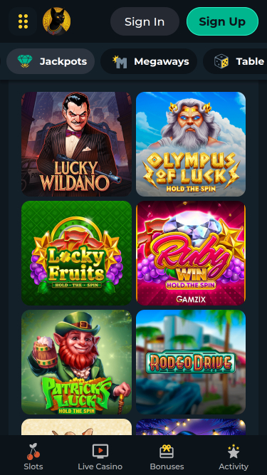 TombRiches Casino Mobile Jackpot