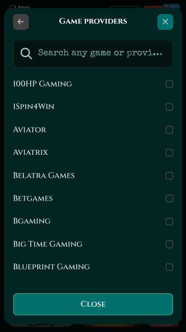 Développeurs de jeux TonySpins Casino