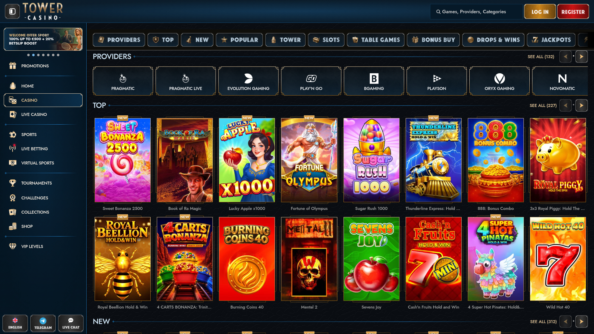 Giochi per computer Tower Casino