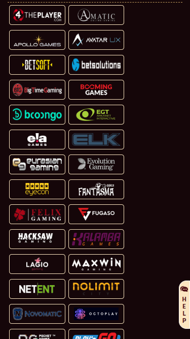 Sviluppatori di giochi mobile di Tropezia Palace Casino