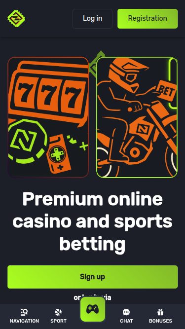 Turbo Casino mobile Startseite