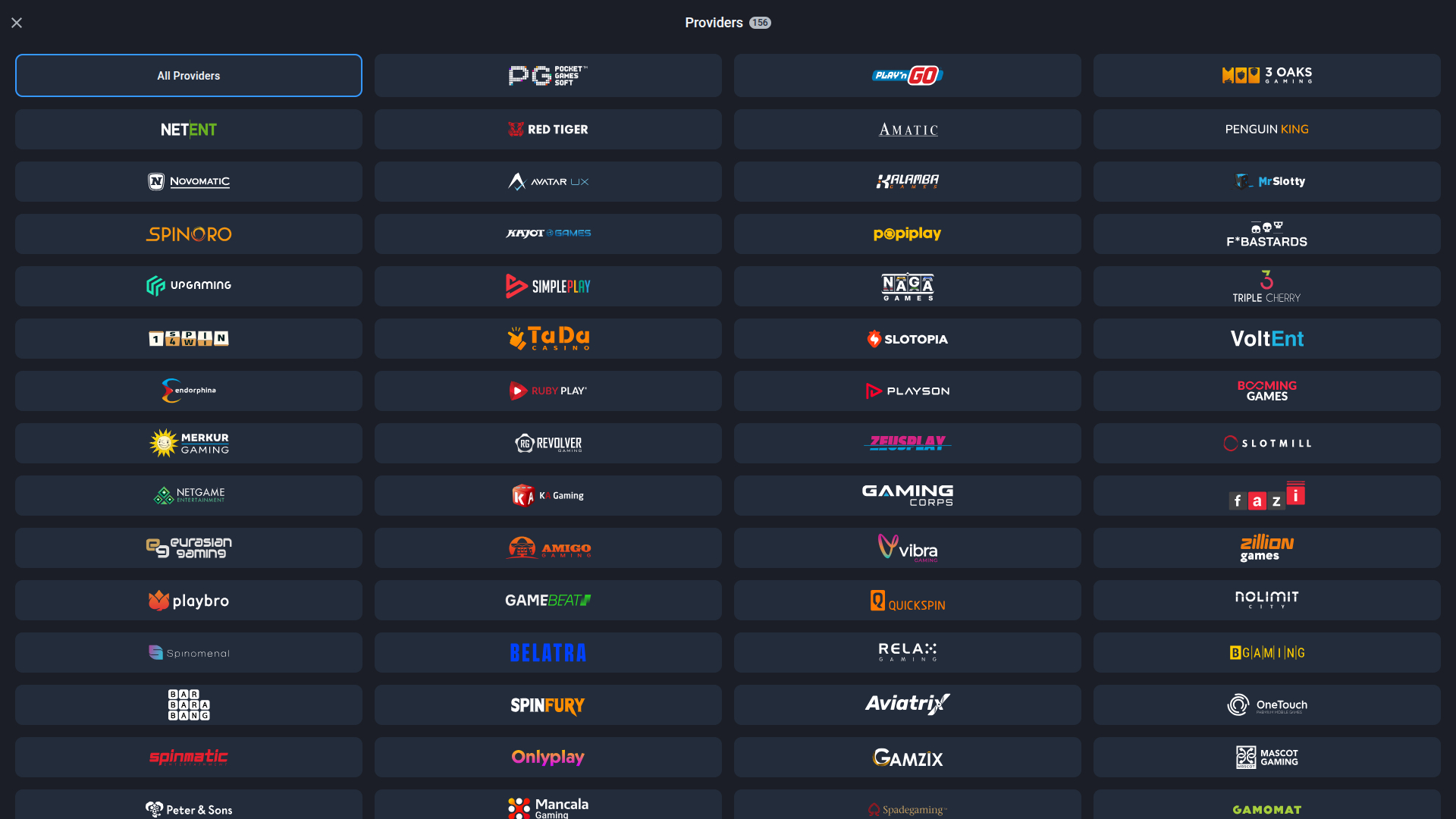 Développeurs de jeux de bureau de Twin Casino