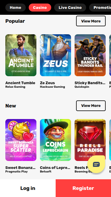 Jeux mobiles de Ultra Casino