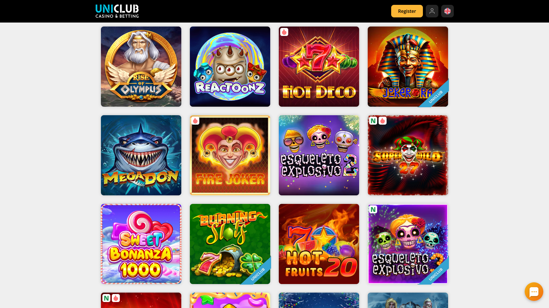 Giochi desktop di Uniclub