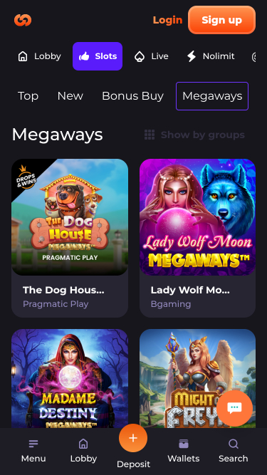 Unlim Casino Mobile Megaways