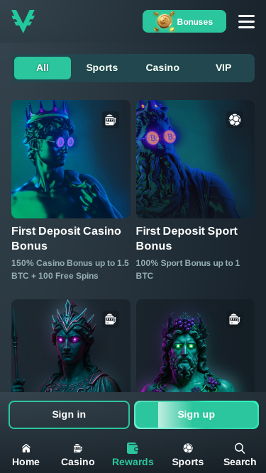 Vave Casino Mobile Promotions