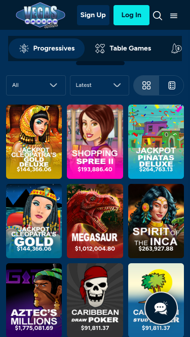 Vegas Casino Online Mobile Jackpot