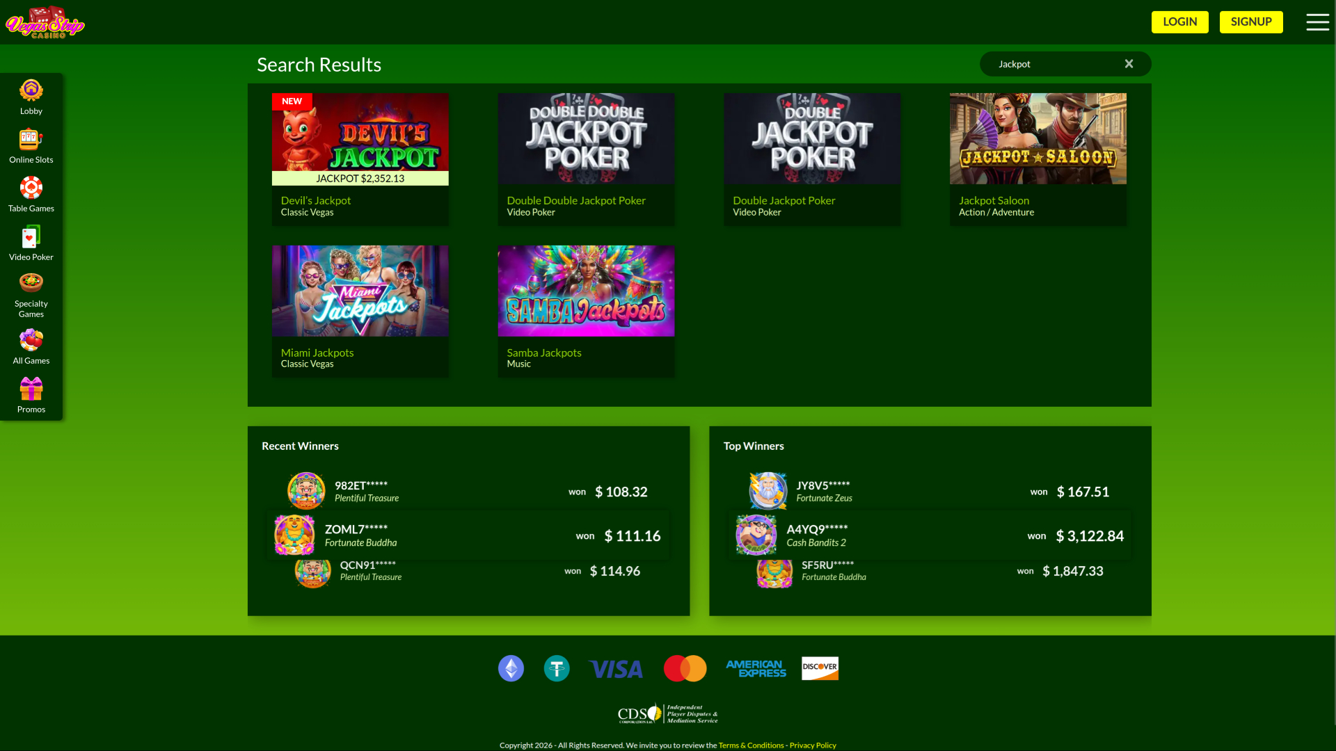 Vegas Strip Casino Desktop Jackpot