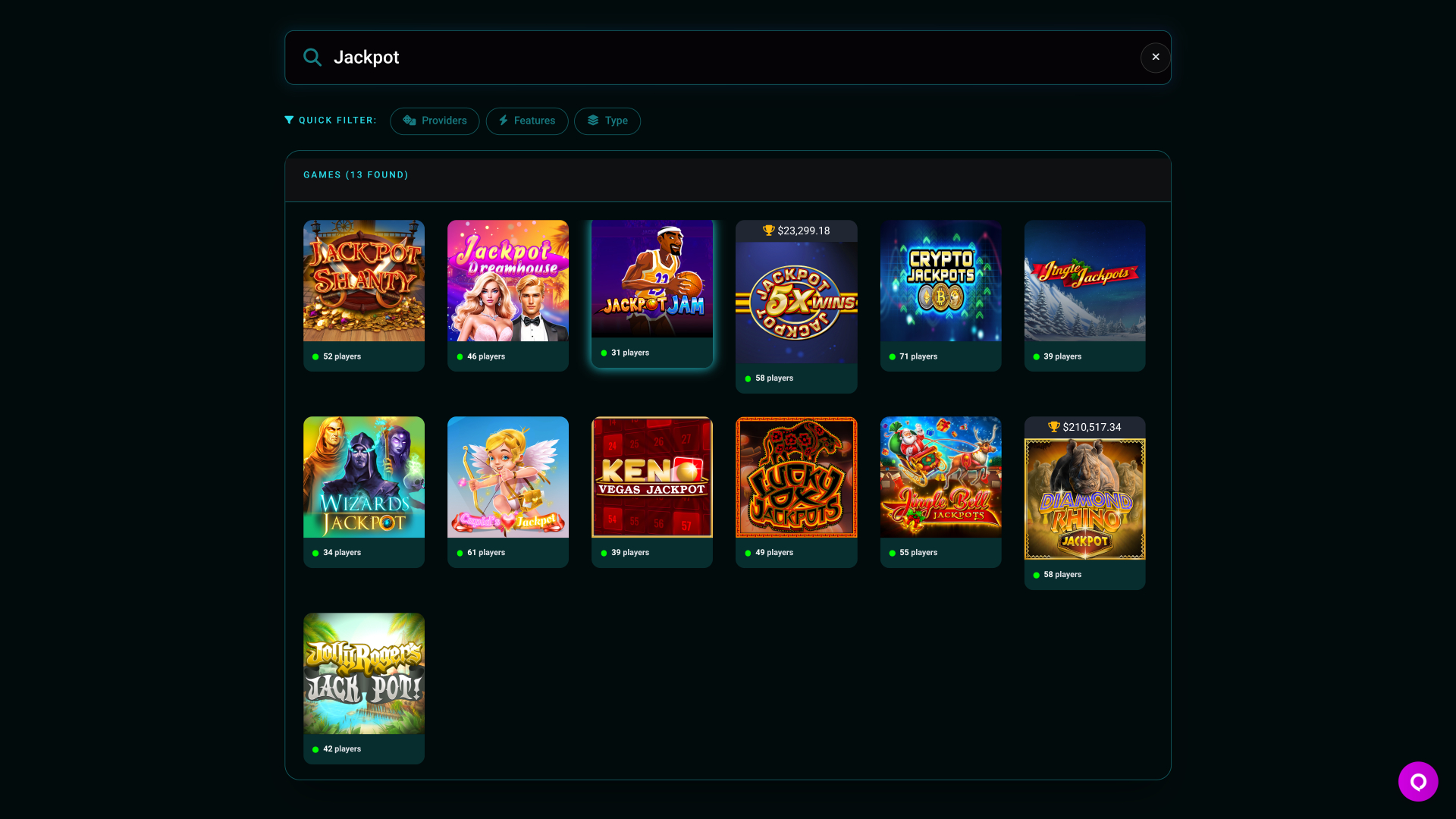 Vegas2Web Casino Desktop Jackpot