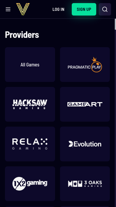 Sviluppatori del gioco mobile Vegaz Casino