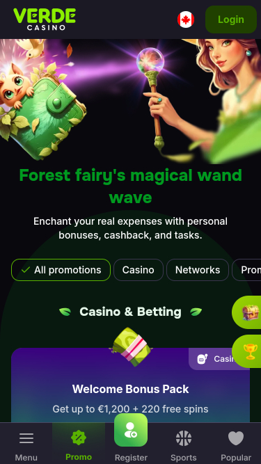 Verde Casino Mobile Promotions