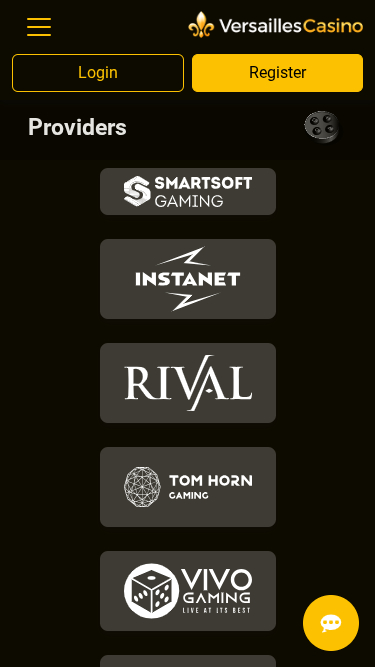 Développeurs de jeux mobiles de Versailles Casino