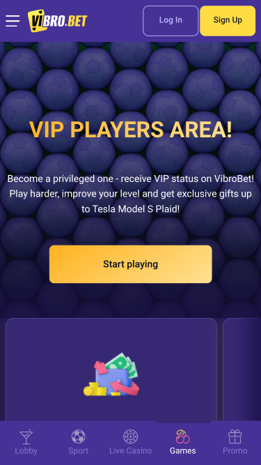 VibroBet Casino VIP Program