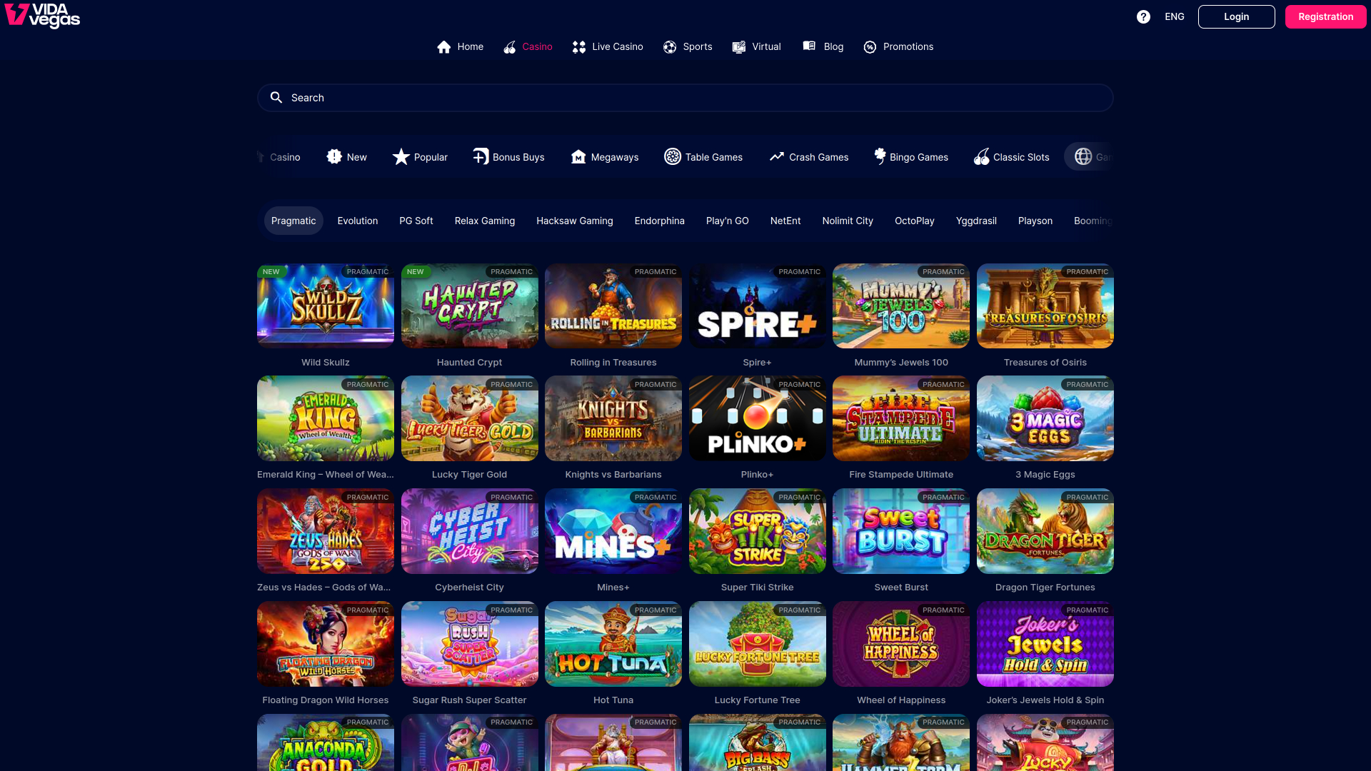 VidaVegas Casino Desktop Game Developers