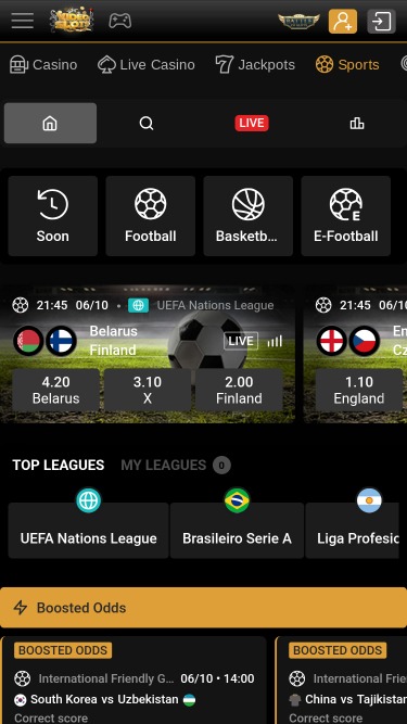 Videoslots Casino Mobile Sports