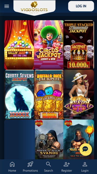 Viggoslots Casino Mobile Jackpot