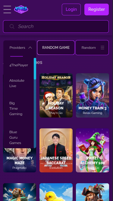 Vince Vegas Casino Mobile Game Developers