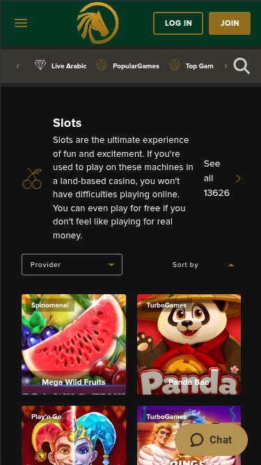 Jeux mobiles de VipArabClub Casino