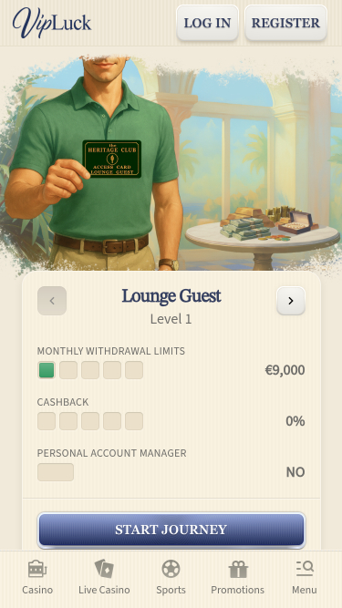 VIP-Programm von Luck Casino