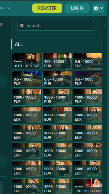 Crupier en vivo móvil de VivatBet Casino