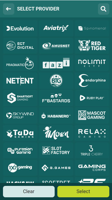 VivatBet Casino Mobile Game Developers