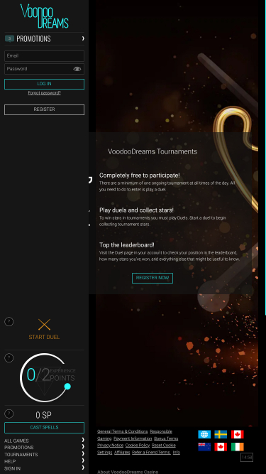 VoodooDreams Casino Mobile-Turniere
