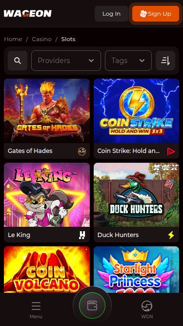 Jeux de casino Wageon