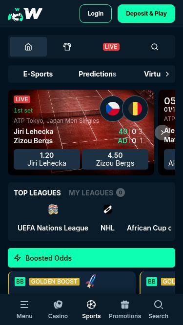 Wallacebet Casino Mobile Sports