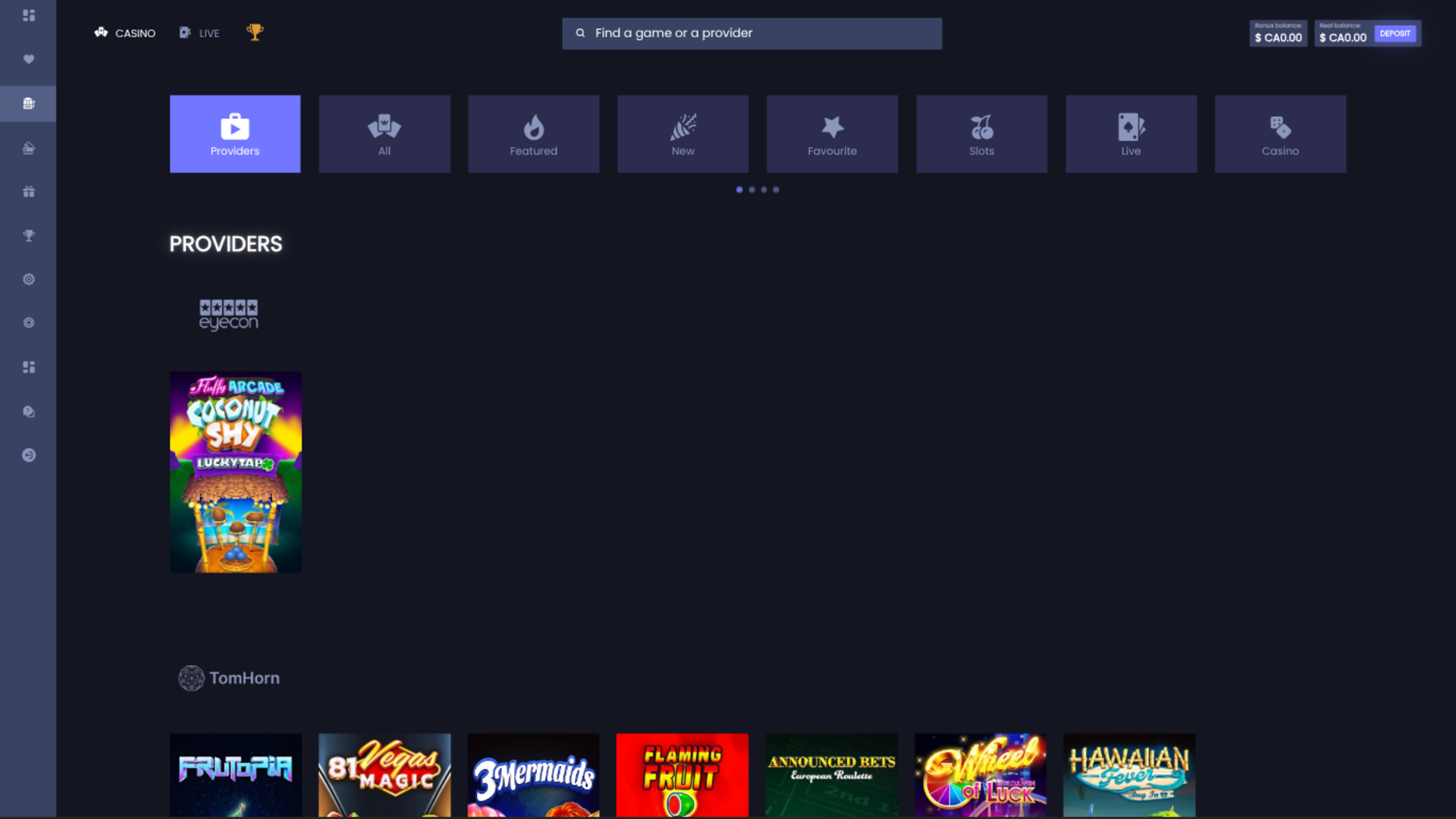 WatchMySpin Casino Desktop Game Developers