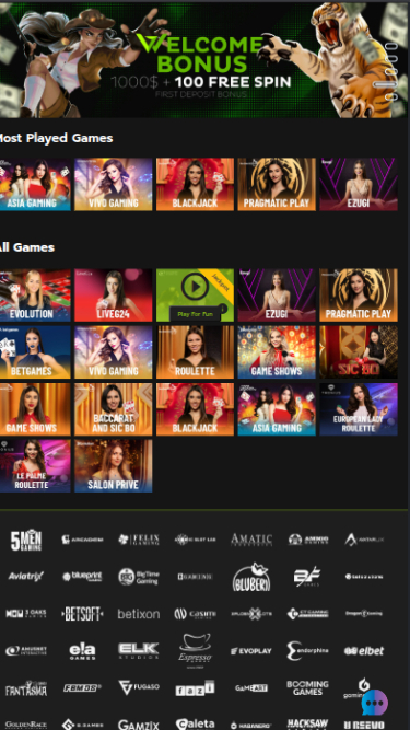 Croupier en direct mobile de WCasino Online