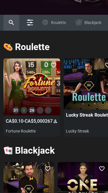 Croupier en direct mobile de Weltbet Casino