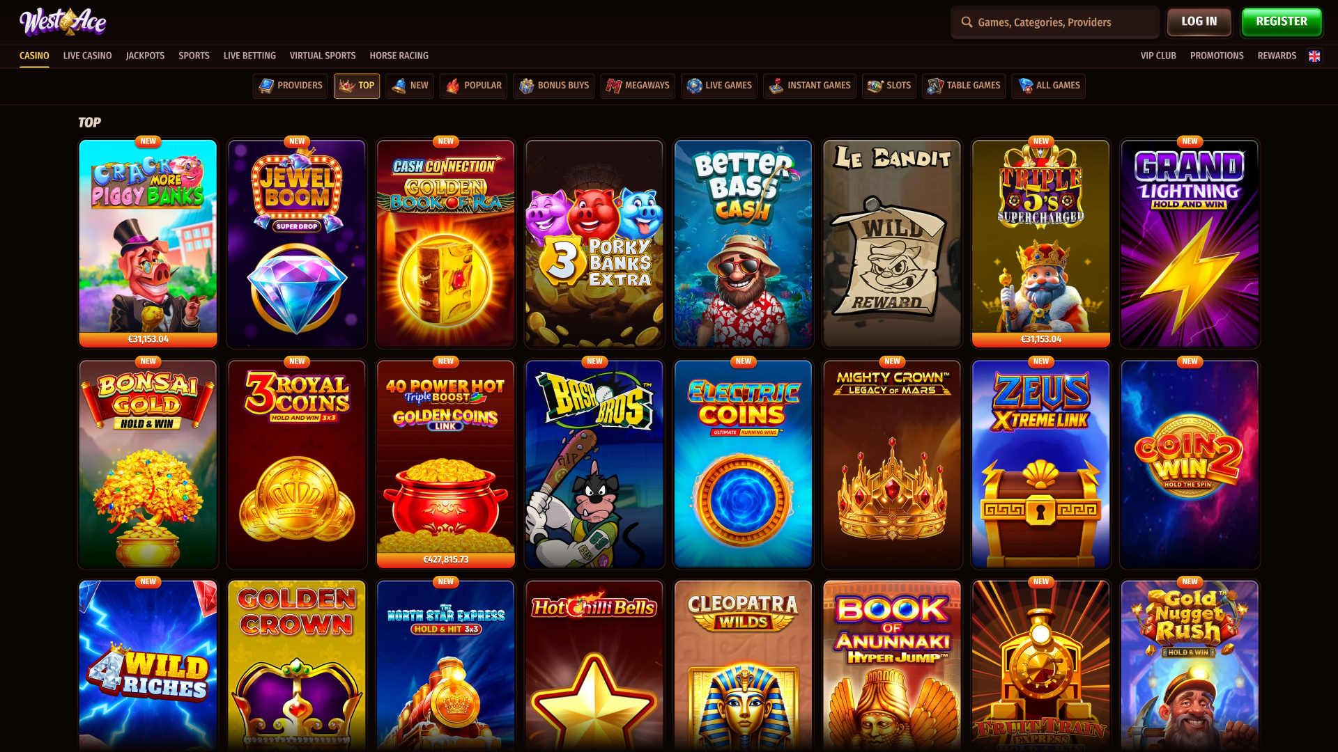 WestAce Casino Games